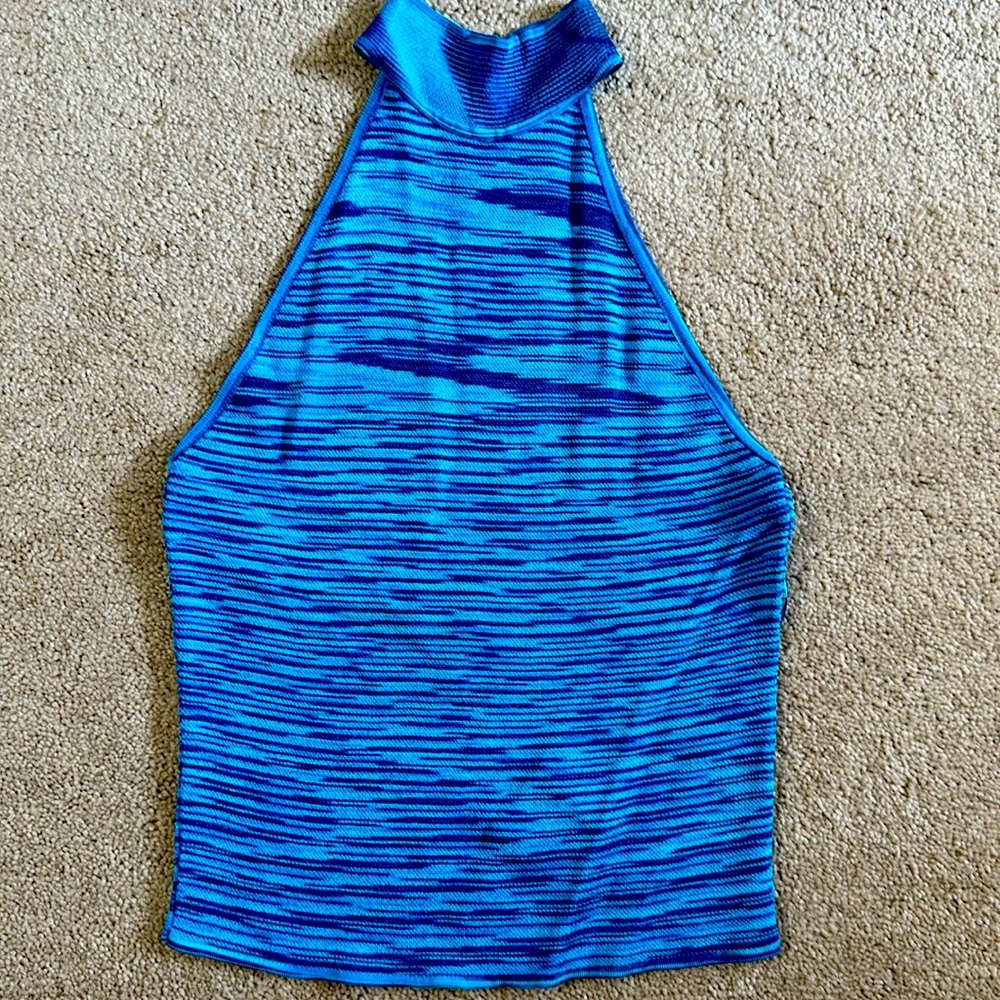 ZARA Blue Halter Top - BRAND NEW